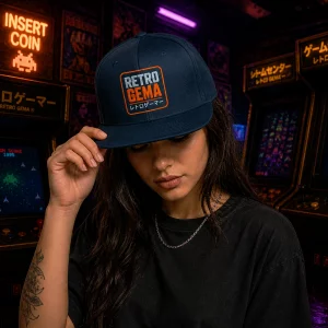 RETROGEMA Arcade Division Snapback Cap