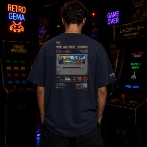 IMPORT LABEL - Oversized high neck t-shirt