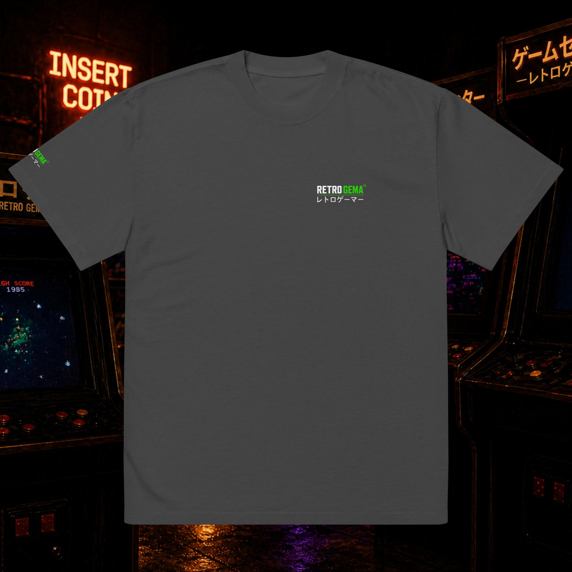 PLAYER ONE Arcade Division Oversized faded t-shirt - Image 2