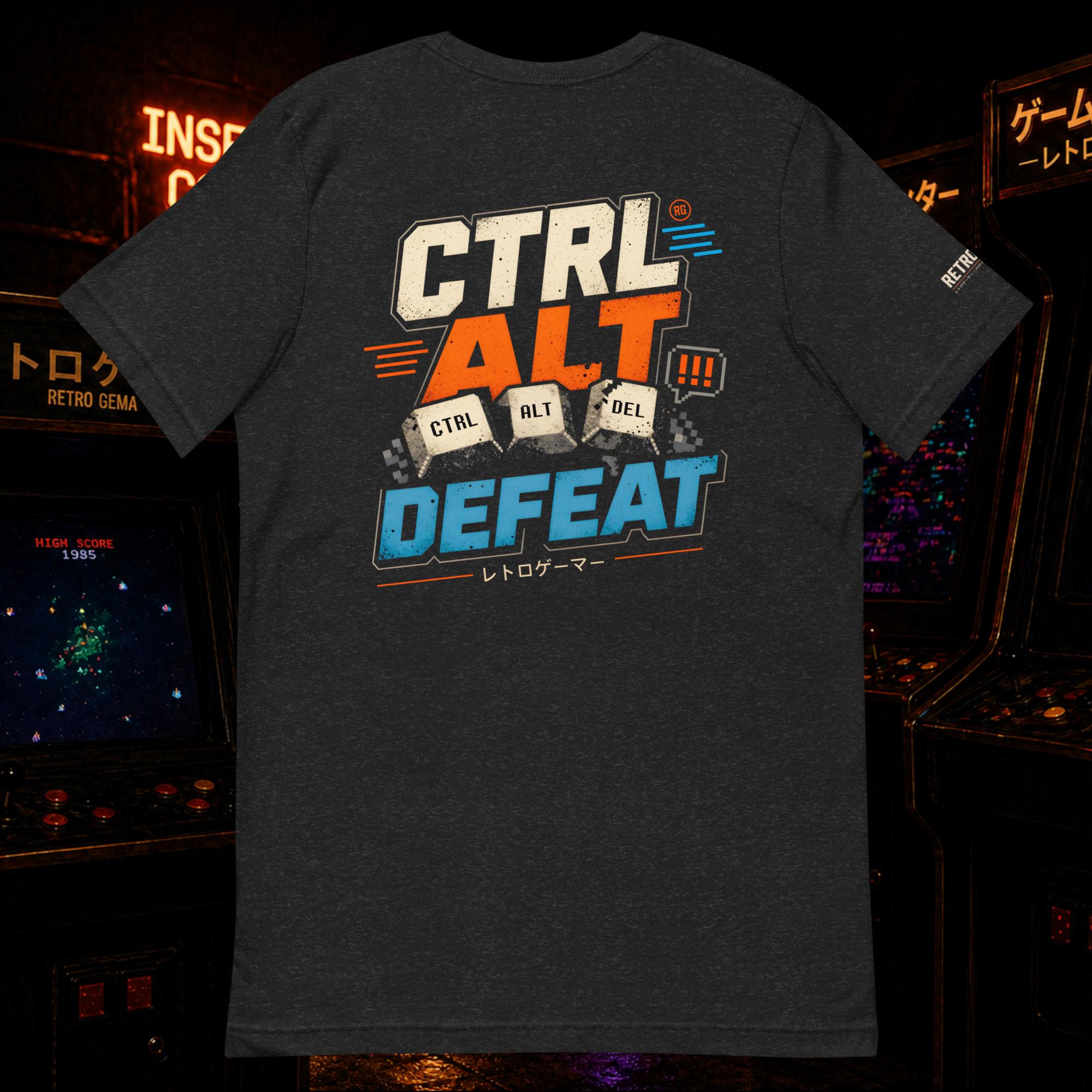 CTRL + ALT + DEFEAT Unisex t-shirt - Image 8