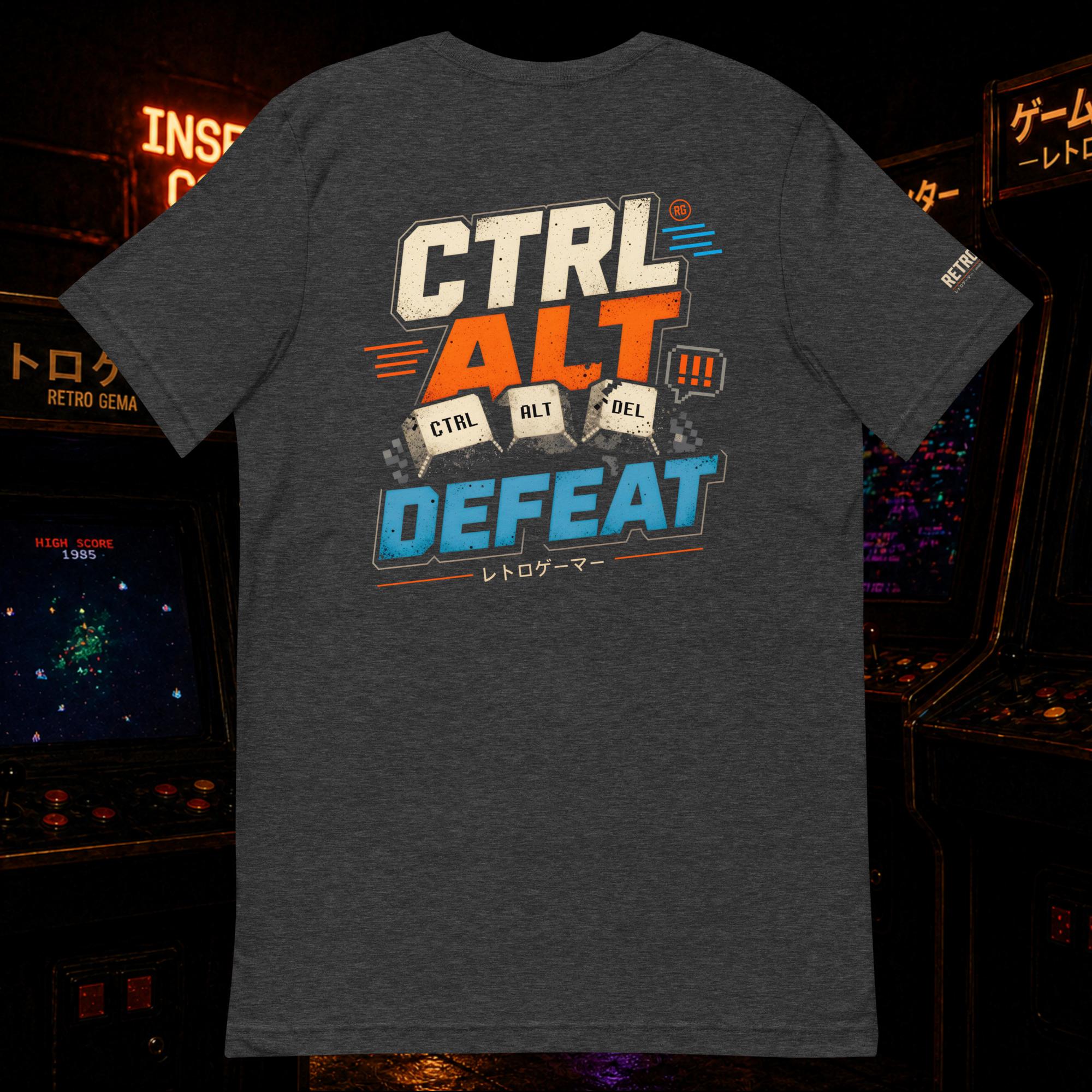 CTRL + ALT + DEFEAT Unisex t-shirt - Image 3