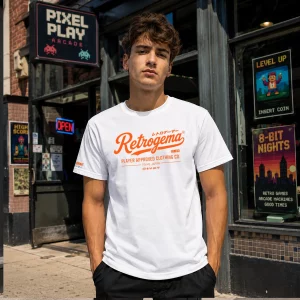 RG Heritage Unisex t-shirt (White/Orange)