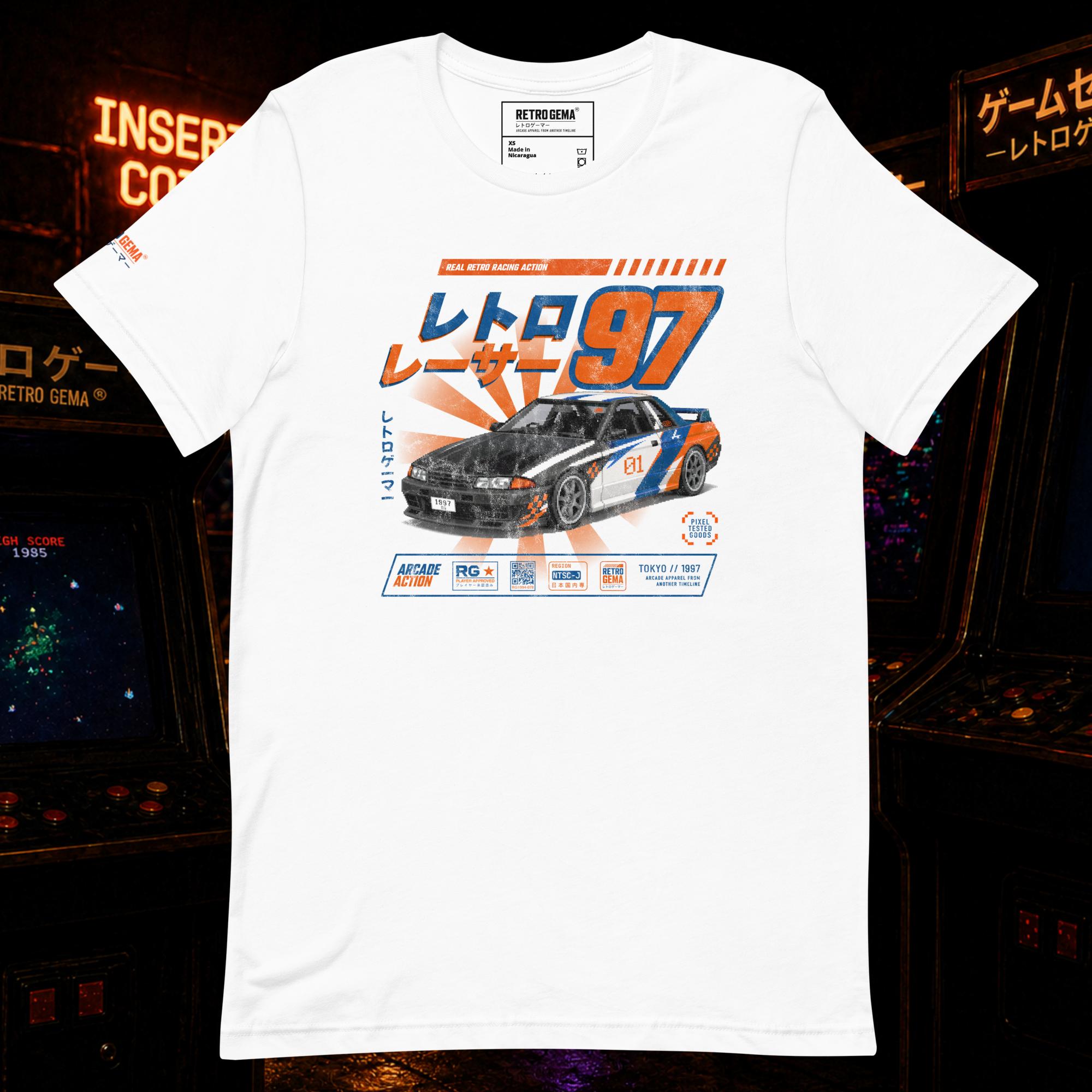 RETRO RACING 97 Unisex T-Shirt - Image 2