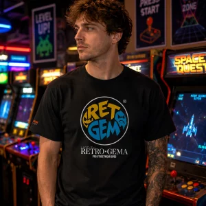 RET-GEM Unisex t-shirt - Black